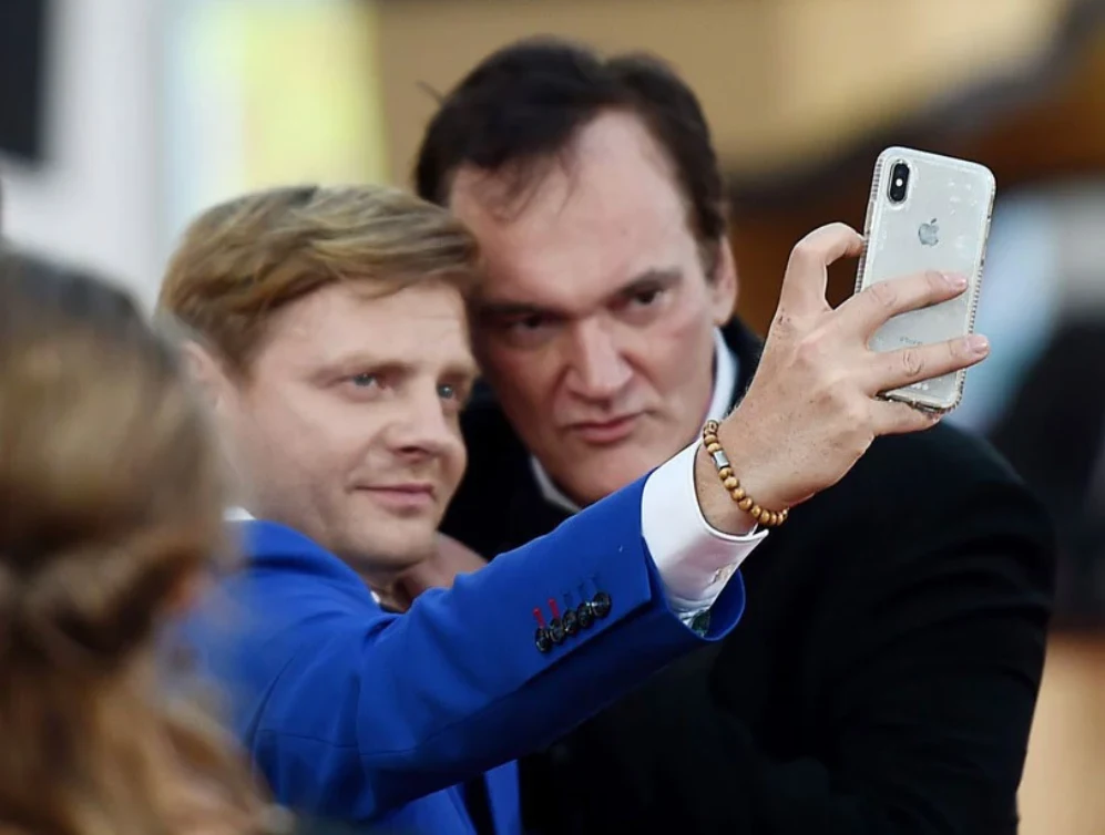 Rafał Zawierucha i Quentin Tarantino