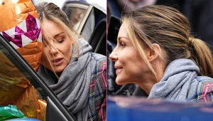 Małgorzata Rozenek przyłapana z tajemniczym szwem za uchem i balonikami