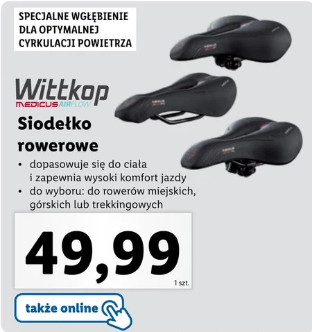Siodełko rowerowe