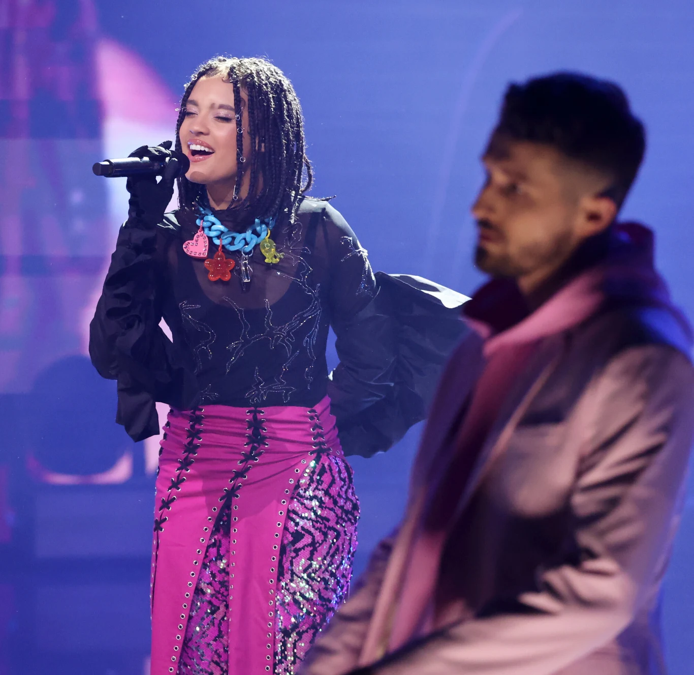 Sara James wystąpiła na preselekcjach do Eurowizji. Sara James wystąpiła na preselekcjach do Eurowizji.