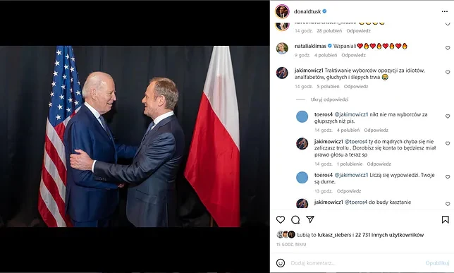 fot. @instagram/donaldtusk