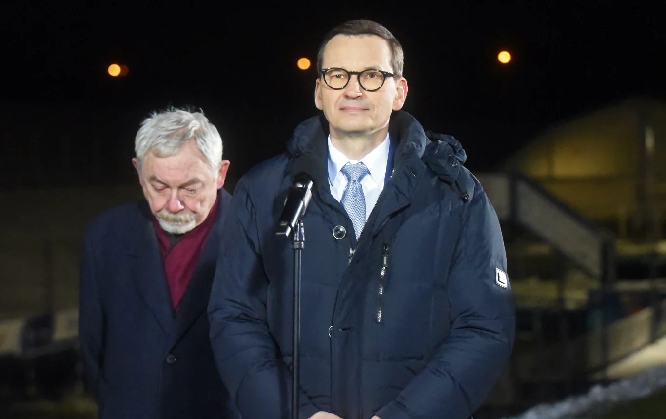 Jacek Majchrowski i Mateusz Morawiecki