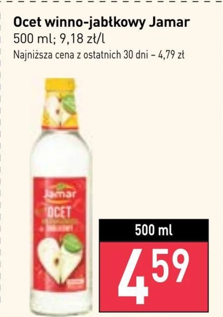 Jamar Ocet jabłkowy 6 % kwasowości 500 ml
