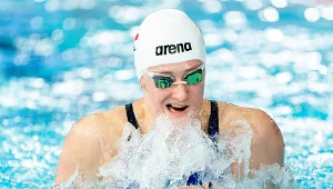 Dominika Sztandera podczas Mistrzostw Europy w Glasgow