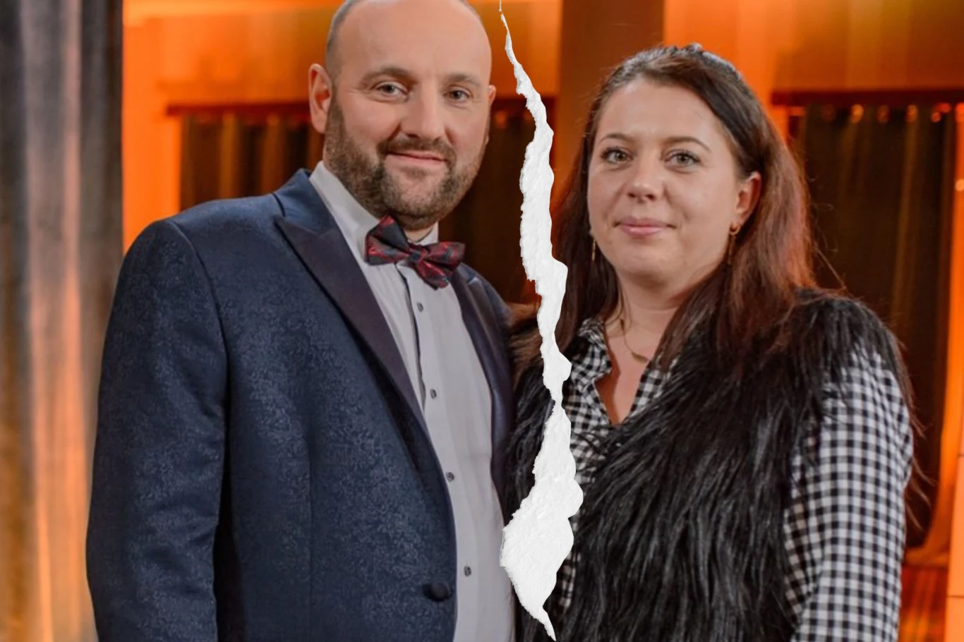 Tomasz i Justyna z programu "Rolnik szuka żony" Tomasz i Justyna z programu "Rolnik szuka żony"