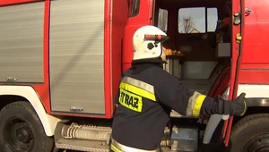 W akcji wzięło udział pięć zastępów straży pożarnej