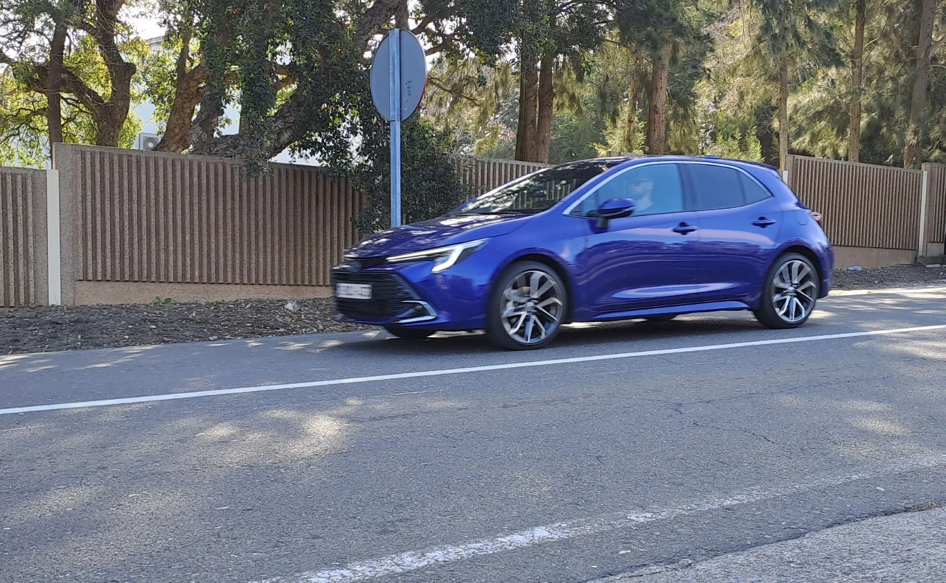 Toyota Corolla po liftingu.