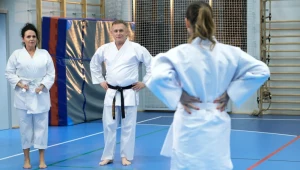 Małgorzata Pieńkowska i Robert Moskwa w serialu "M jak miłość"