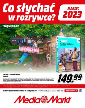 Co słychać w rozrywce? Media Markt Marzec 2023