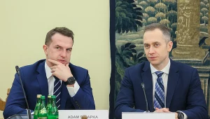 Adam Szłapka i Cezary Tomczyk
