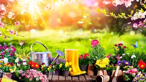 Jakie kwiaty posadzić na wiosnę w ogrodzie? Żółte czy fioletowe