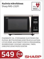 Kuchenka mikrofalowa Sharp