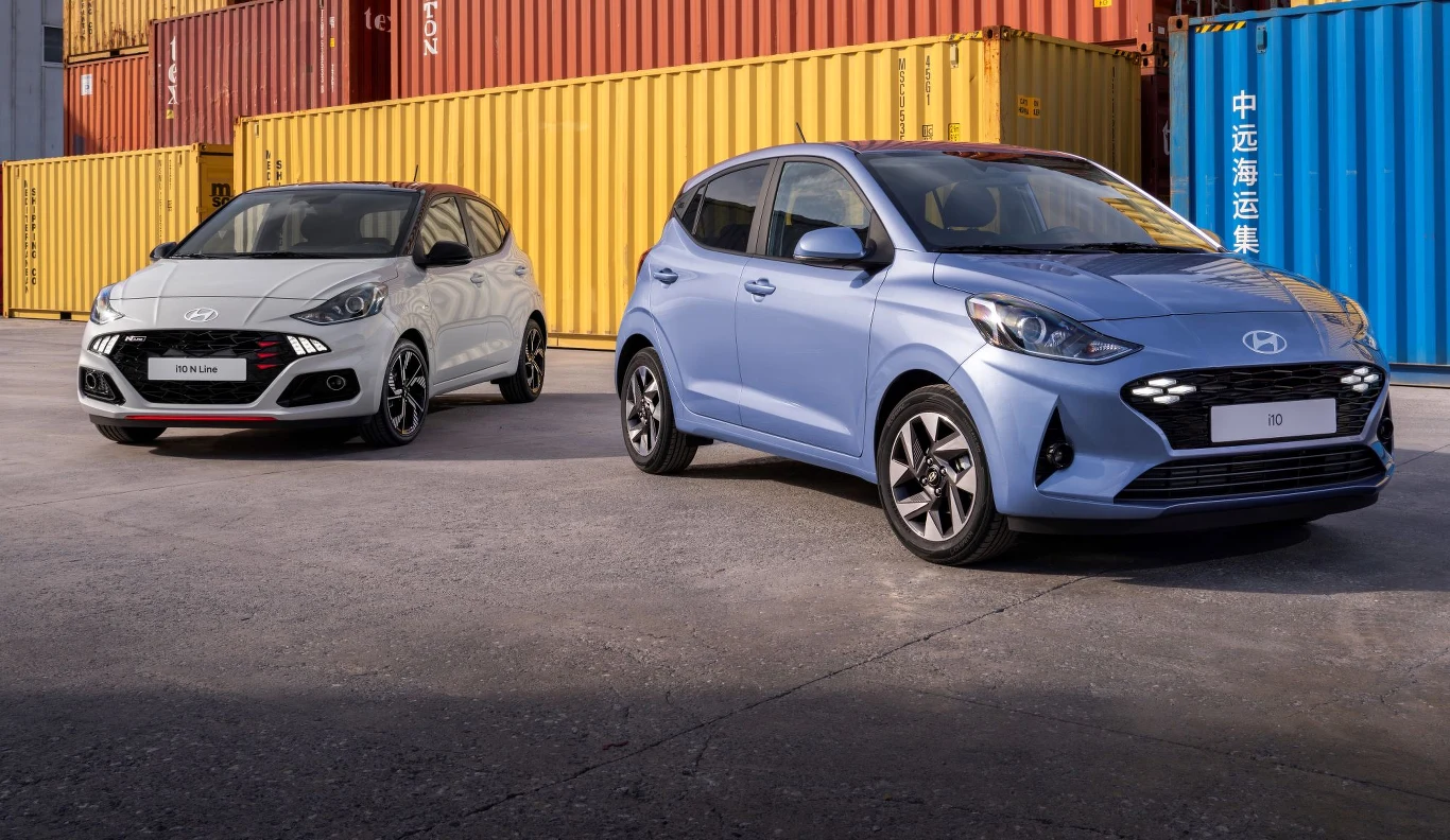 Hyundai i10 przeszedł lifting. Hyundai i10 przeszedł lifting.