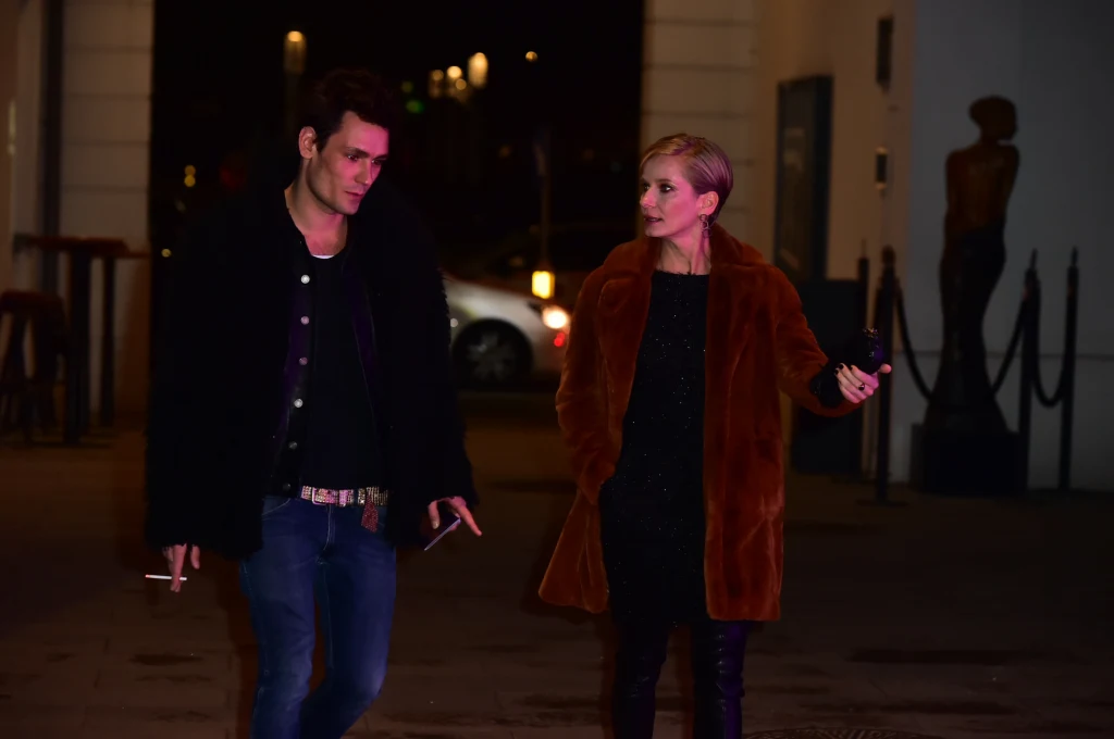 Bartosz Gelner i Magdalena Cielecka wychodzą razem z imprezy