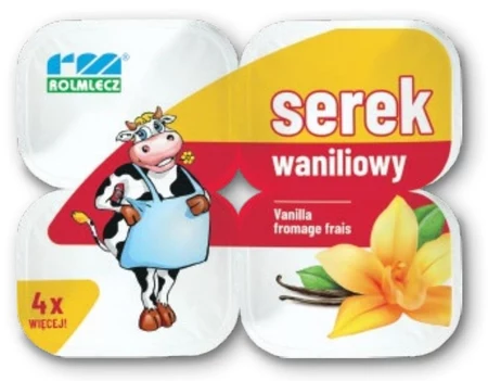 Rolmlecz Serek waniliowy 4 x 150 g