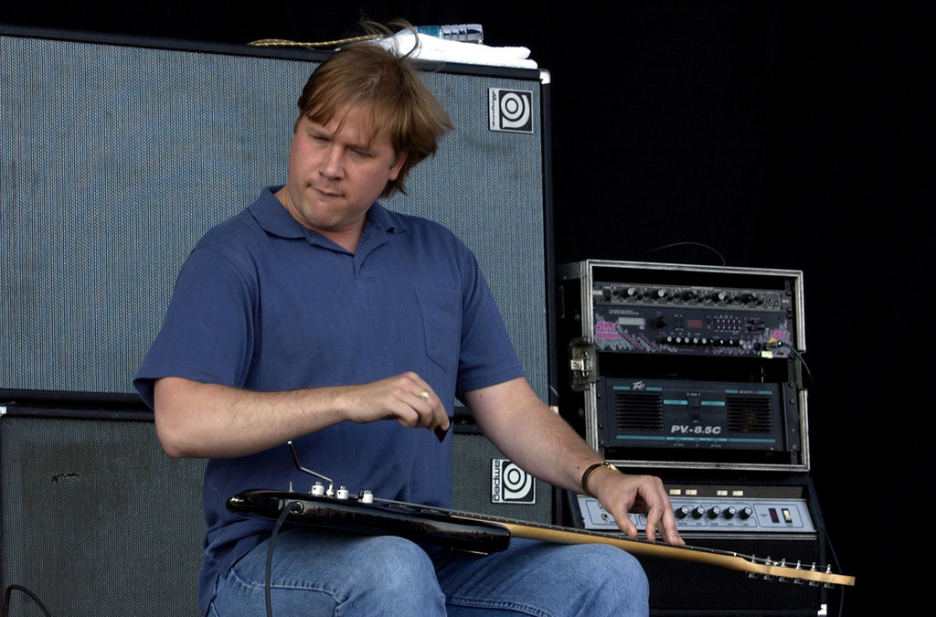 Jeff Healey w 2003 r.