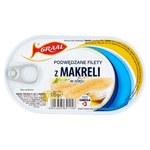Graal Podwędzane filety z makreli w oleju 170 g