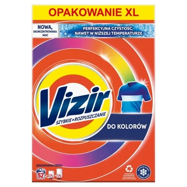 Vizir Proszek do prania Color, 52 prań - 0