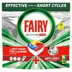Fairy Platinum Plus Cytryna Tabletki do zmywarki All In One, 10 tabletek