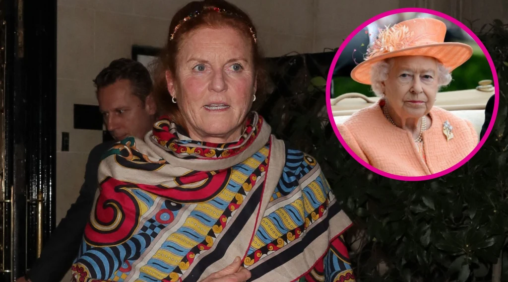 Sarah Ferguson, królowa Elżbieta II