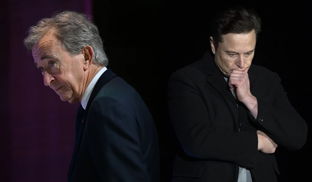 Bernard Arnault ponownie najbogatszym człowiekiem świata. Elon Musk był nim tylko dwa dni / Stefano RELLANDINI/ JIM WATSON