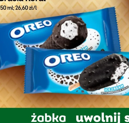 Oreo Lody o smaku waniliowym z ciastkami kakaowymi 110 ml