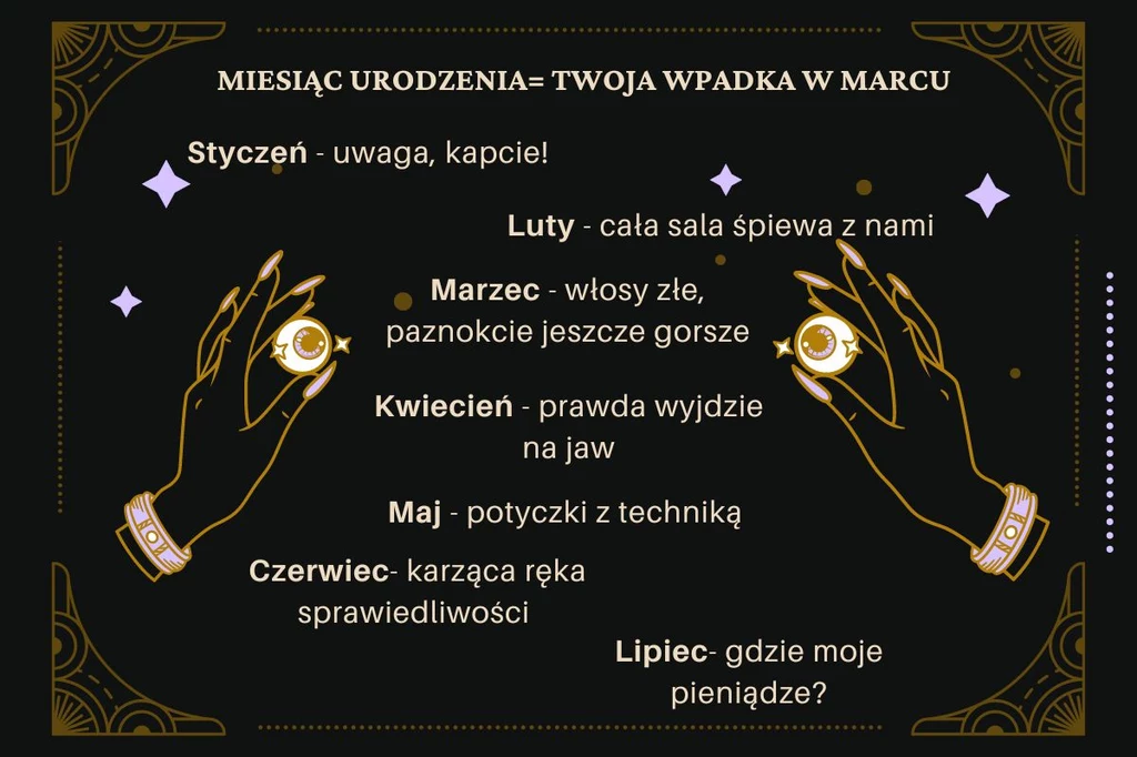 Jaka wpadka czeka cię w marcu?