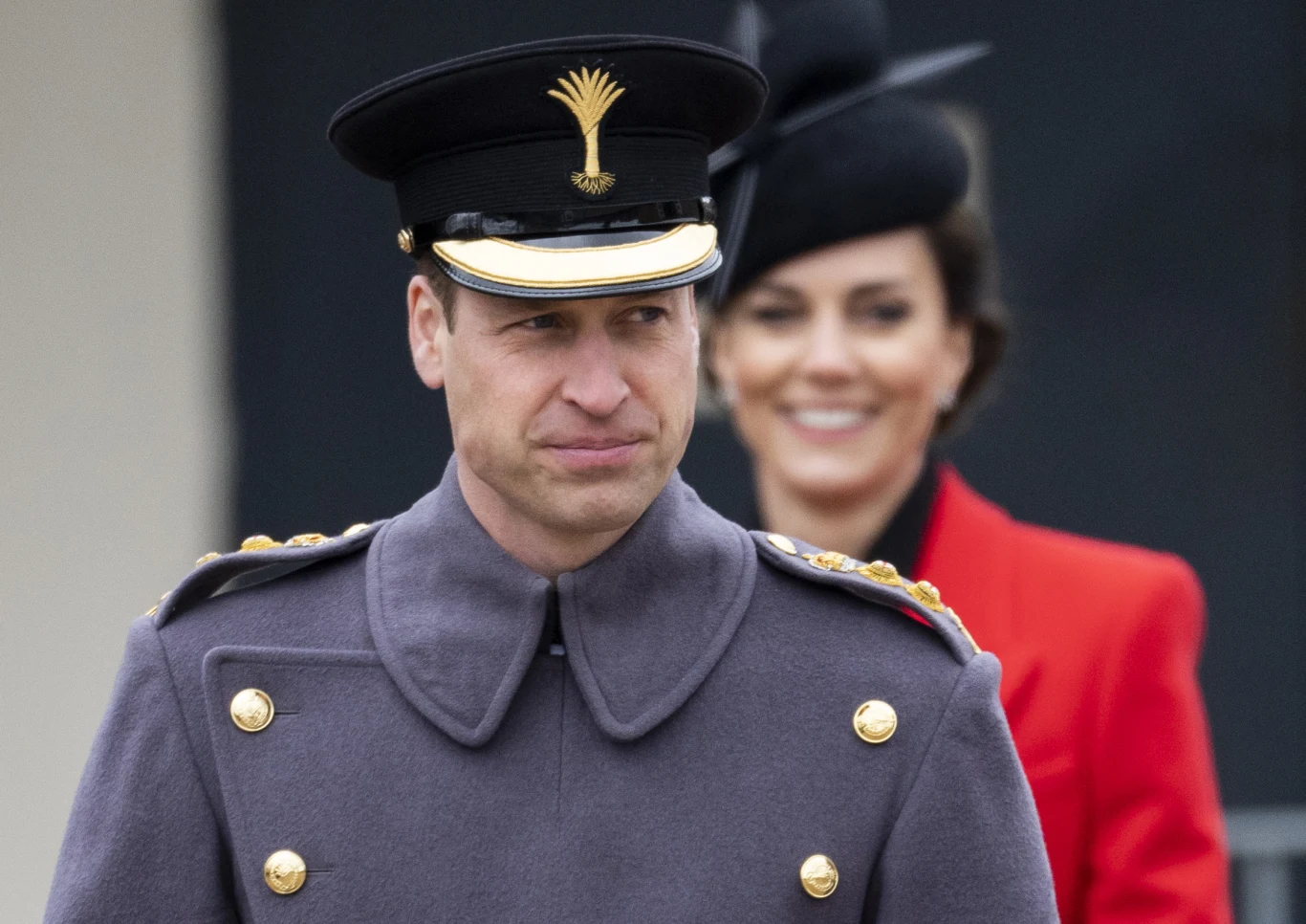 Kate Middleton i książę William na paradzie z okazji Dnia Świętego Dawida 