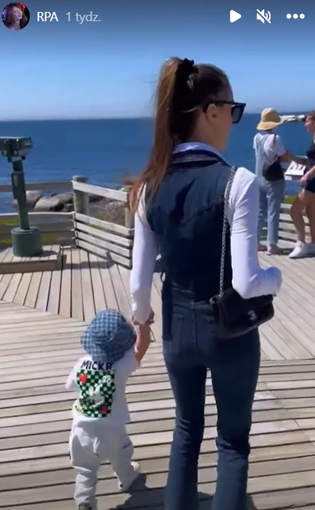 Patrycja Tuchlińska z rodziną na wakacjach Patrycja Tuchlińska z rodziną na wakacjach