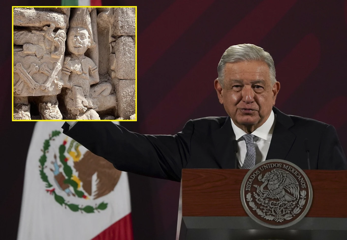 Prezydent Meksyku człowiekiem wielkiej fantazji. Prezydent Meksyku człowiekiem wielkiej fantazji.