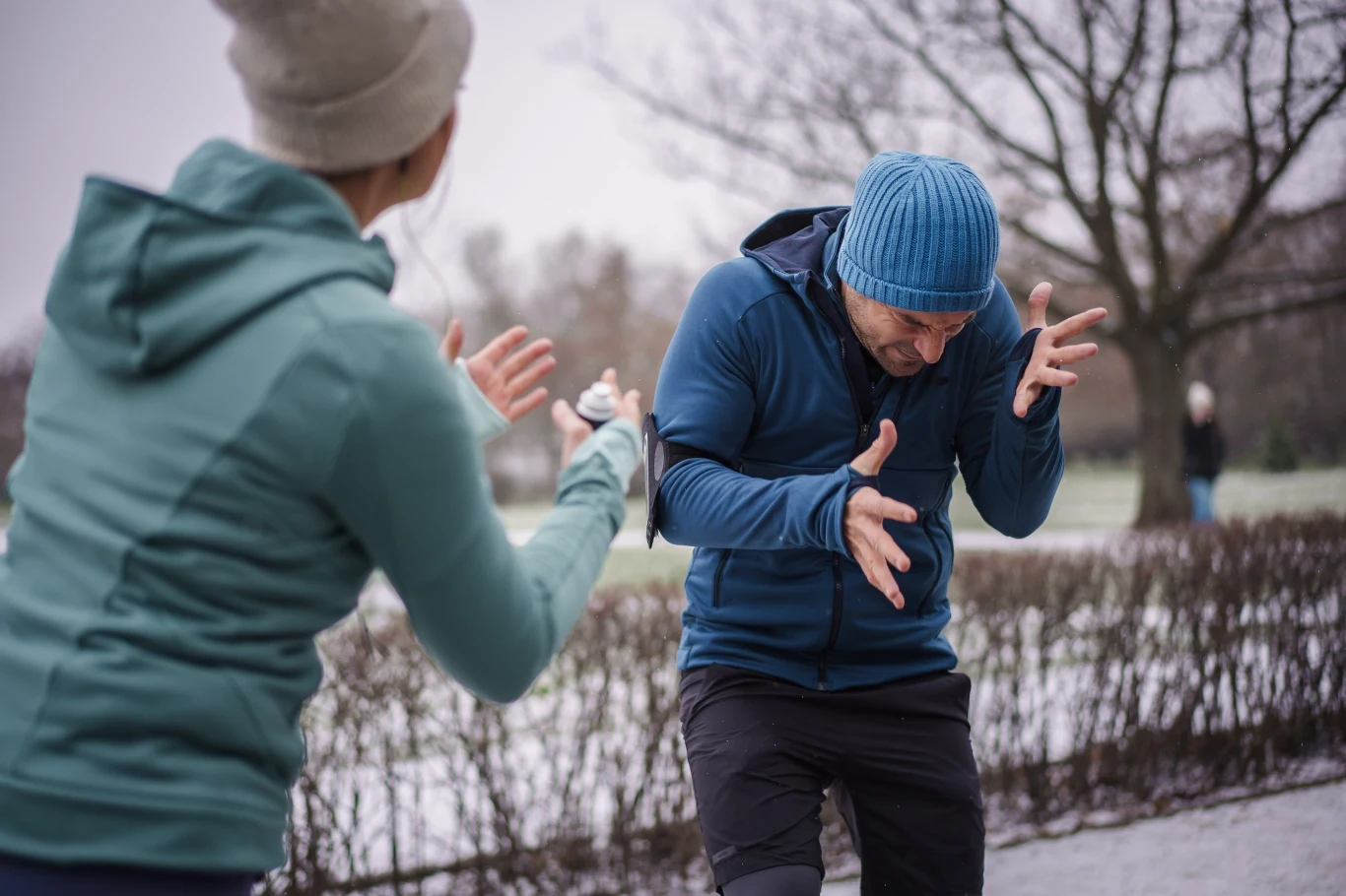 Piotr Stramowski na planie "Przyjaciółek" Piotr Stramowski na planie "Przyjaciółek"