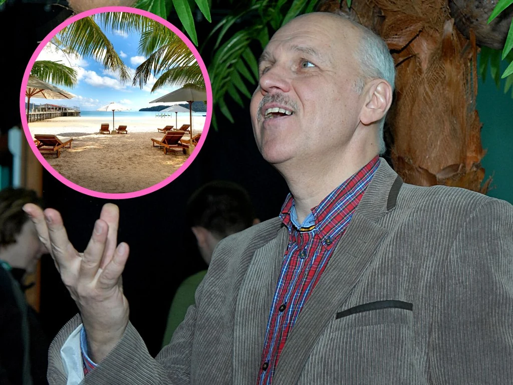 Prezenter pogody zabrał żonę w wyjątkowe miejsce