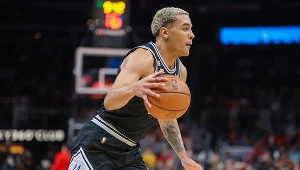 Jeremy Sochan w barwach San Antonio Spurs