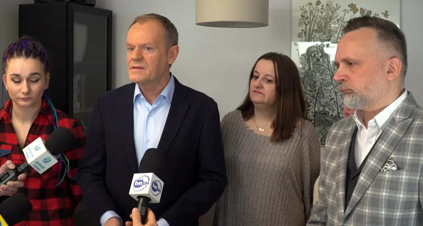 Donald Tusk spotkał się z mieszkańcami Mińska Mazowieckiego Donald Tusk spotkał się z mieszkańcami Mińska Mazowieckiego