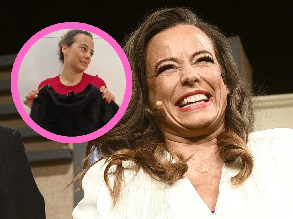 Anna Mucha i przygoda ze swetrem