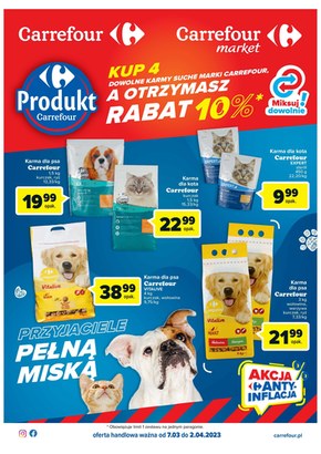 Carrefour - przyjaciele pełną miską!