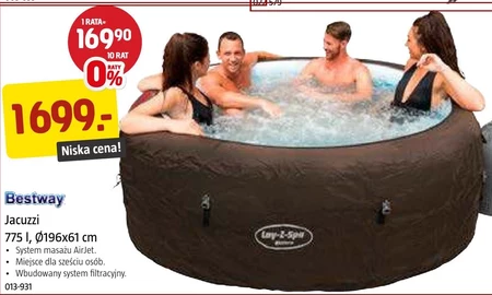 Jacuzzi dmuchane Bestway