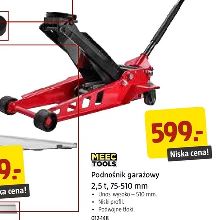 Podnośnik samochodowy Meec Tools