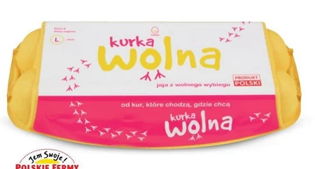 Kurka Wolna Jaja z wolnego wybiegu M 10 sztuk