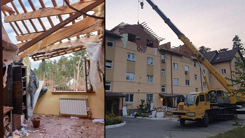 Ukraina. Rok temu stracili dach nad głową. Pięć pocisków zniszczyło mieszkania 40 rodzin Ukraina. Rok temu stracili dach nad głową. Pięć pocisków zniszczyło mieszkania 40 rodzin