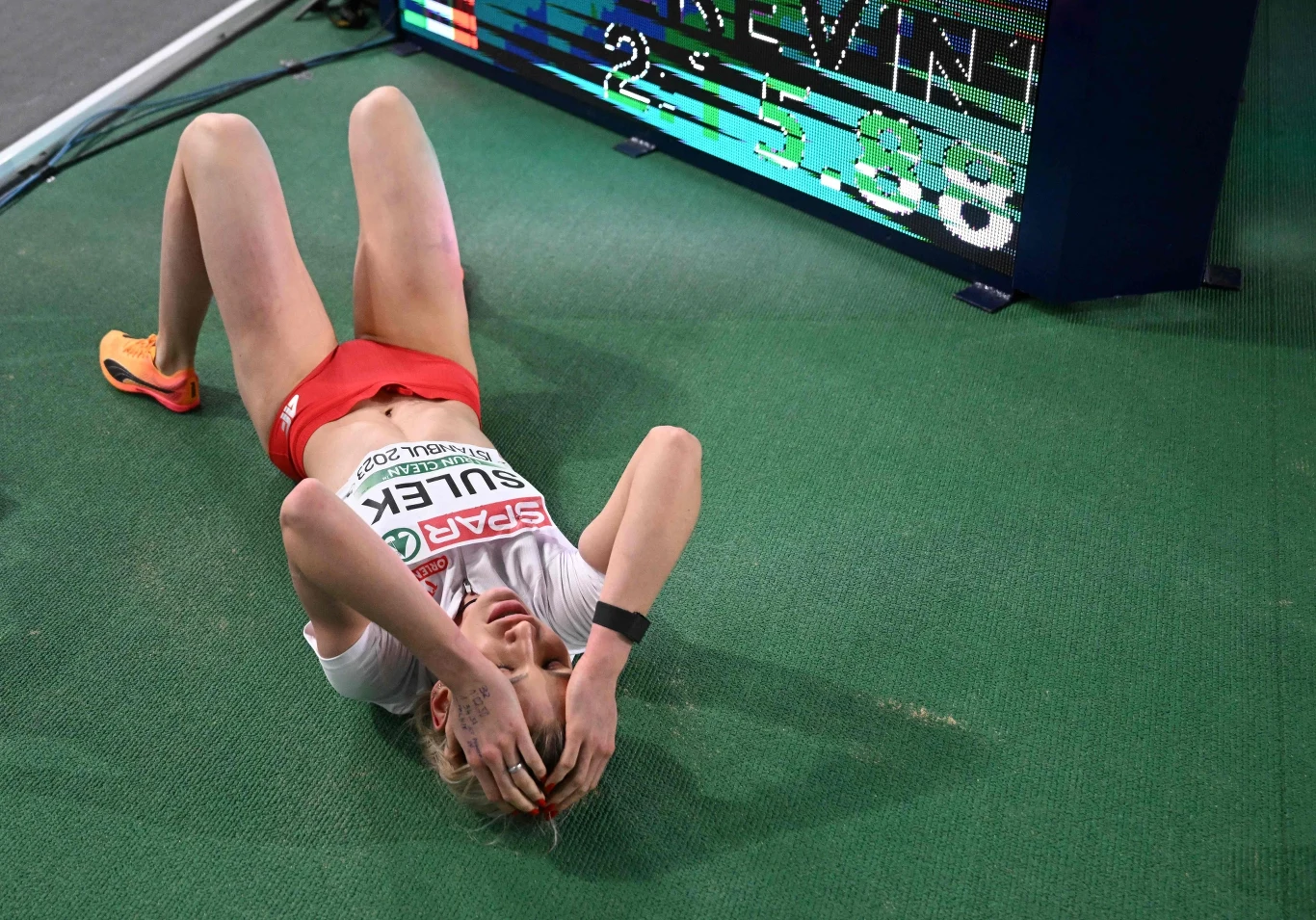 Adrianna Sułek na mecie. Polka nie dowierzała, że jednak nie jest mistrzynią Europy. Walczyła dziś fenomenalnie!