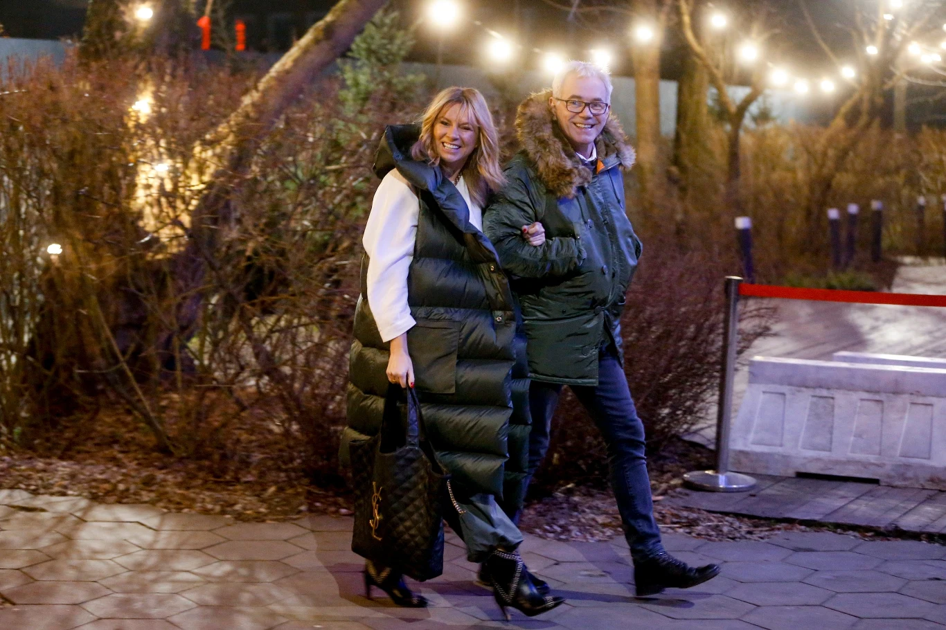 Robert Janowski z żoną Robert Janowski z żoną