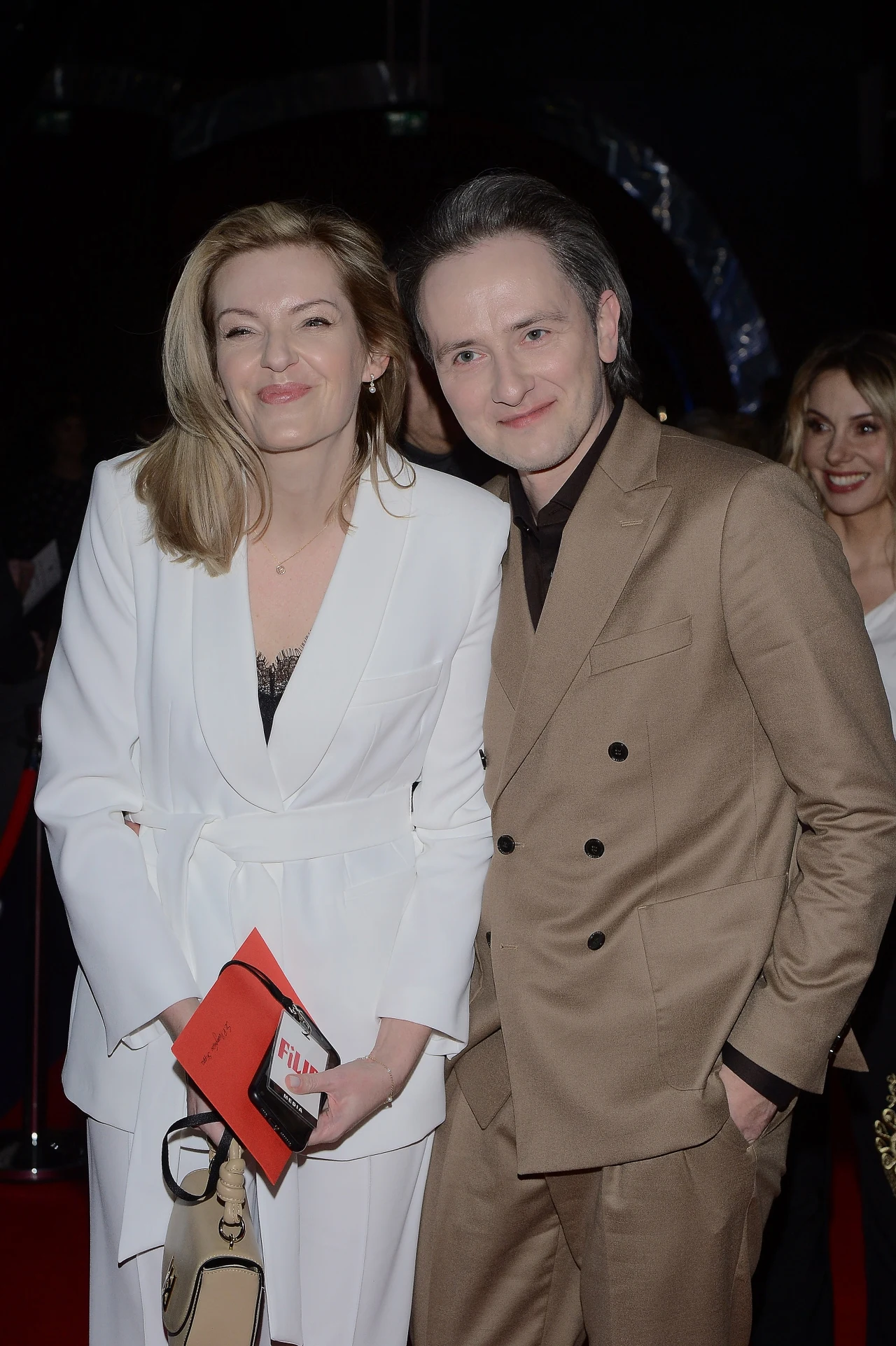 Przemysław Stippa z żoną Przemysław Stippa z żoną