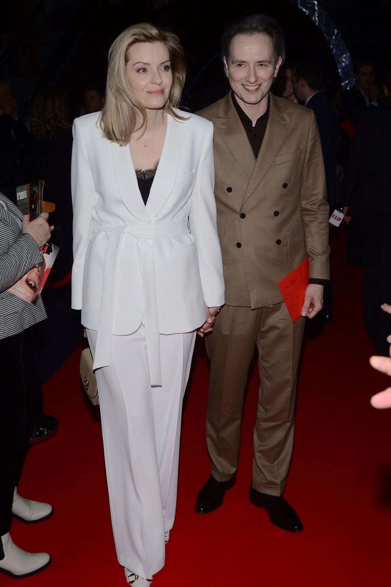 Przemysław Stippa z żoną Przemysław Stippa z żoną