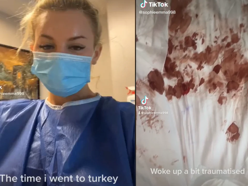 Zrobiła lifting pośladków i prawie umarła. Pokazała drastyczne zdjęcia z sali