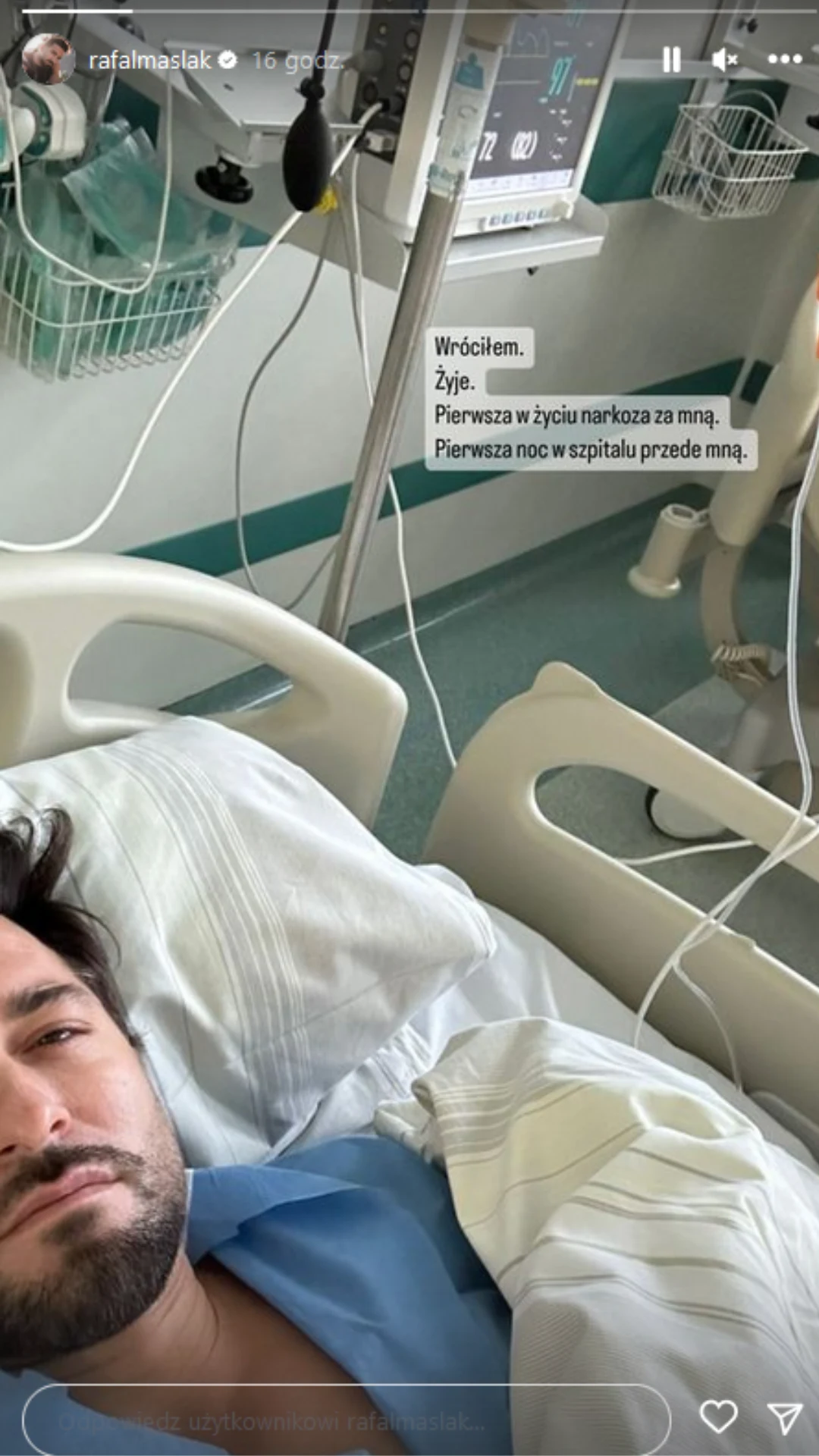 Dramatyczny wpis Rafała Maślaka. Trafił do szpitala. Co mu jest? Dramatyczny wpis Rafała Maślaka. Trafił do szpitala. Co mu jest?