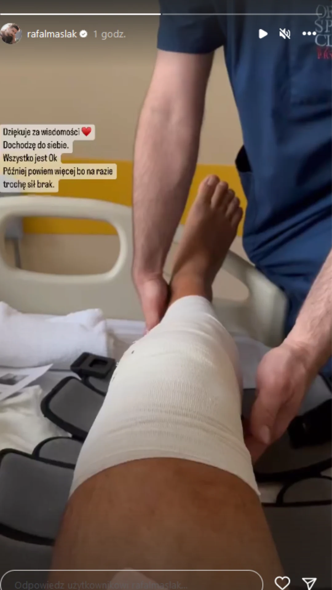 Rafał Maślak trafił do szpitala. Nagraniami z sali podzielił się z fanami Rafał Maślak trafił do szpitala. Nagraniami z sali podzielił się z fanami
