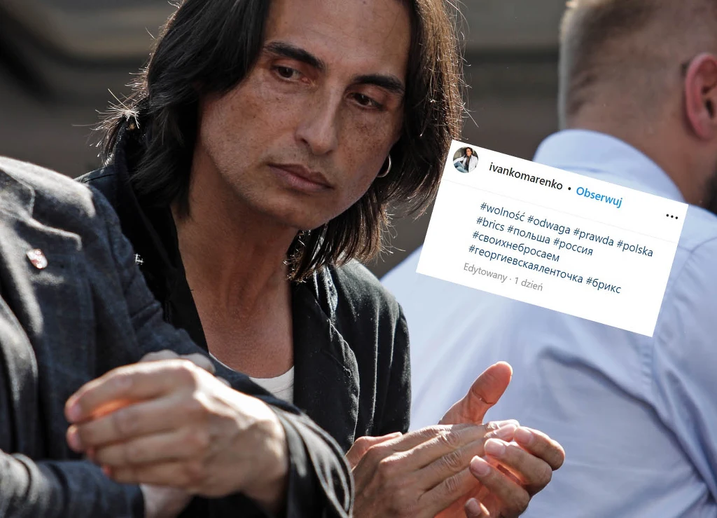 Ivan Komarenko znów nadaje z Rosji