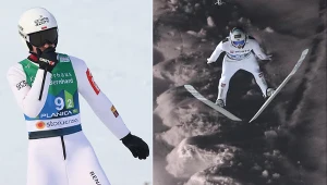 Skoki narciarskie. Piotr Żyła i Halvor Egner Granerud podczas MŚ w Planicy