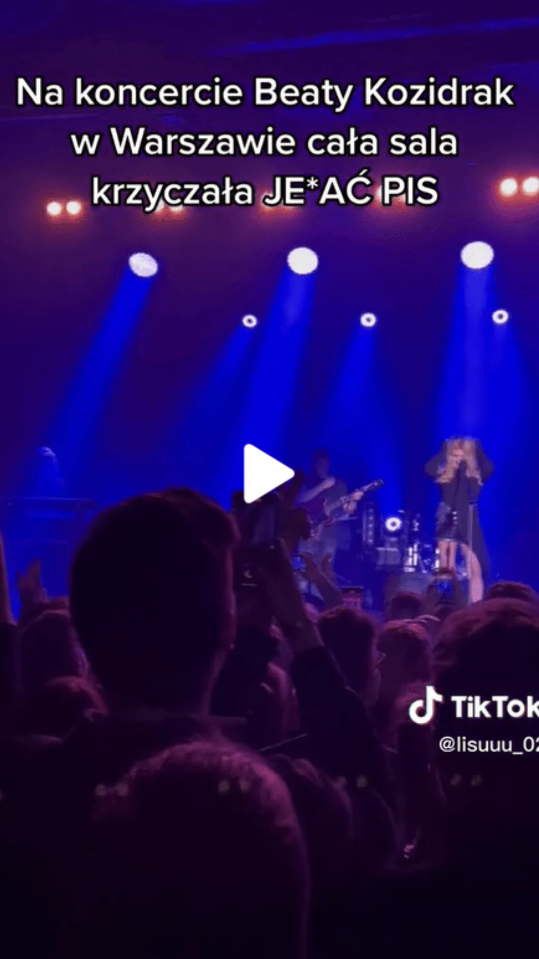Wulgarne zajście na koncercie Kozidrak w Warszawie Wulgarne zajście na koncercie Kozidrak w Warszawie
